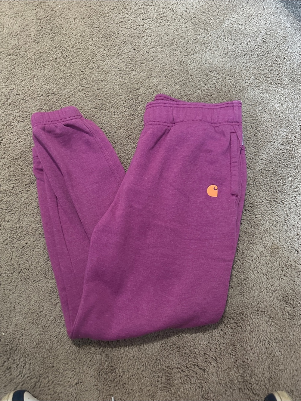 Carhartt Purple Jogger Sweatpants
